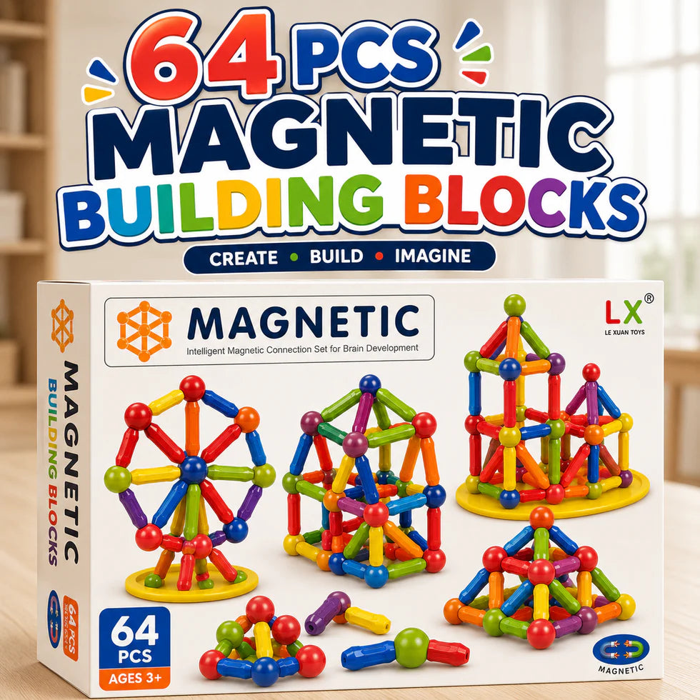Magnetic Building Blocks Educational Toy