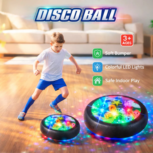 Smooth Indoor Play Hover Ball Toy For Kids (111-1) (Random Designs)