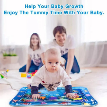 Premium Baby Inflatable Water Tummy Time Mat (Blue | XX-01)