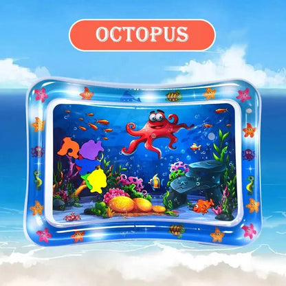 Premium Baby Inflatable Water Tummy Time Mat (Blue | XX-01)