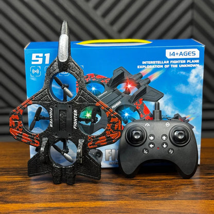 RC Combat Aircraft Drone – Remote Control Flying Jet Toy for Kids (S1)