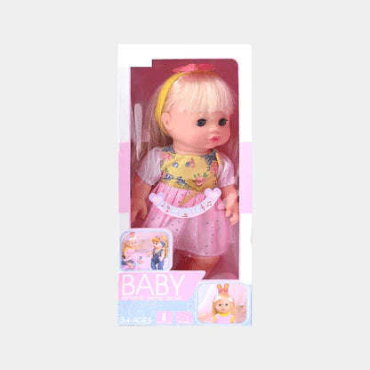 Baby Doll Happy Every Day with Feeding Bottle & Music (8933A) (1)
