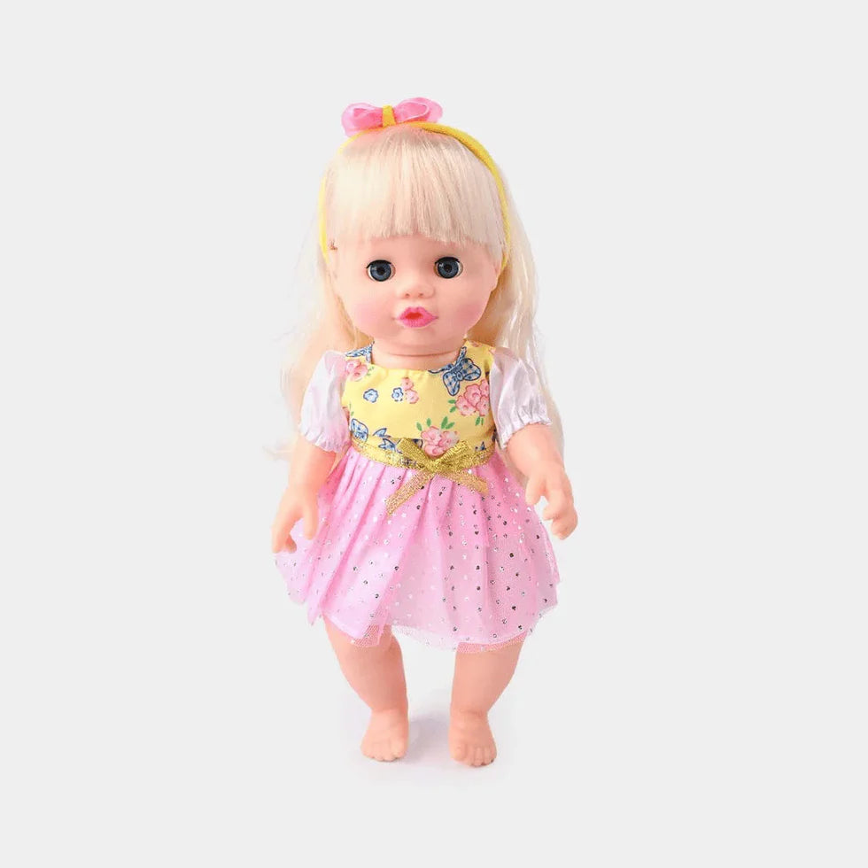 Baby Doll Happy Every Day with Feeding Bottle & Music (8933A) (1)